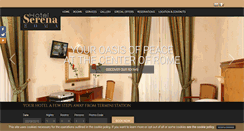 Desktop Screenshot of hotelserenaroma.it